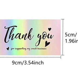 30 Small Business Thank You cards